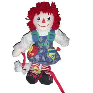 Hasbro  Dress Me Raggedy Ann 17” Plush 2002